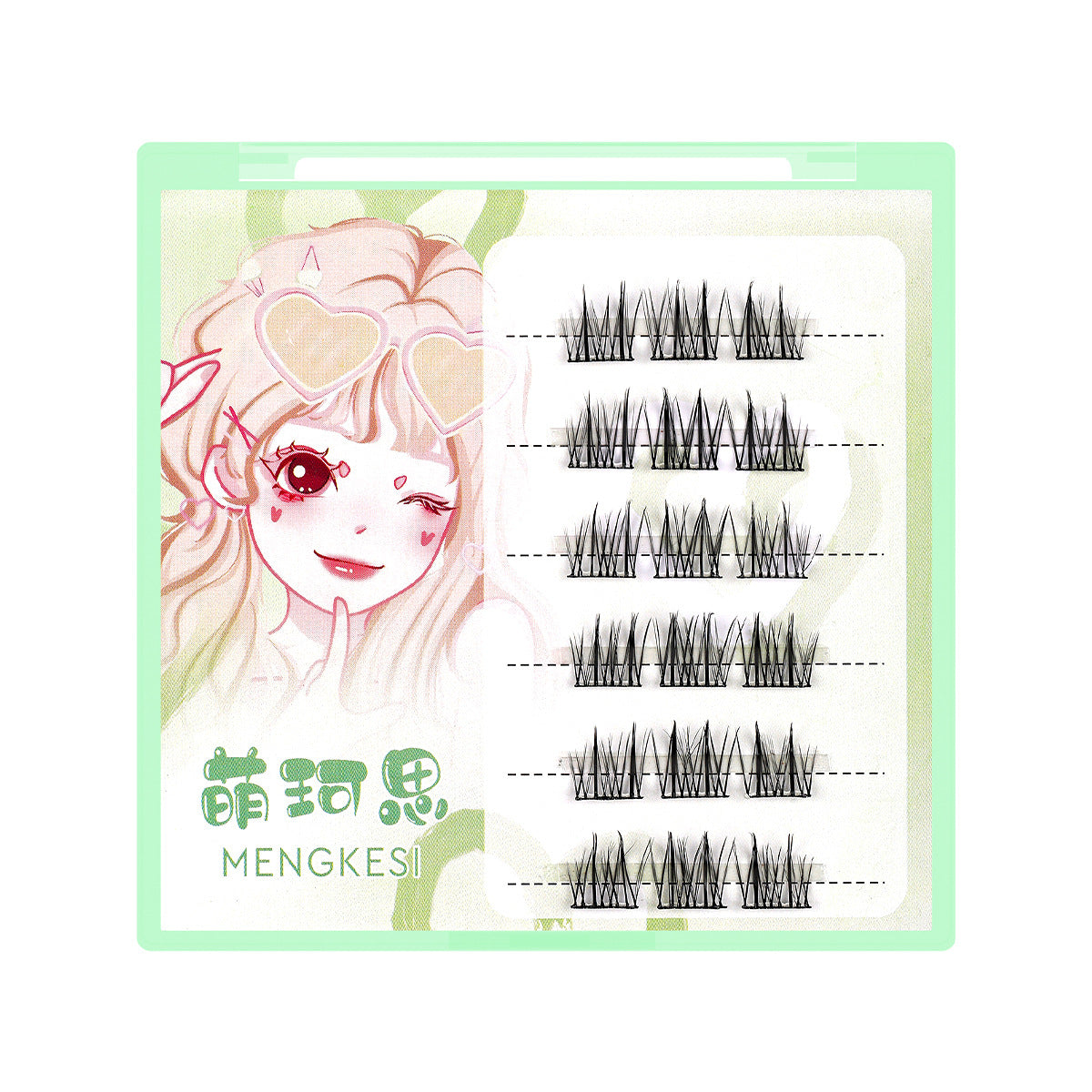 Eyelashes Self-adhesive Natural Simulation Eyelash Thick False Lashes