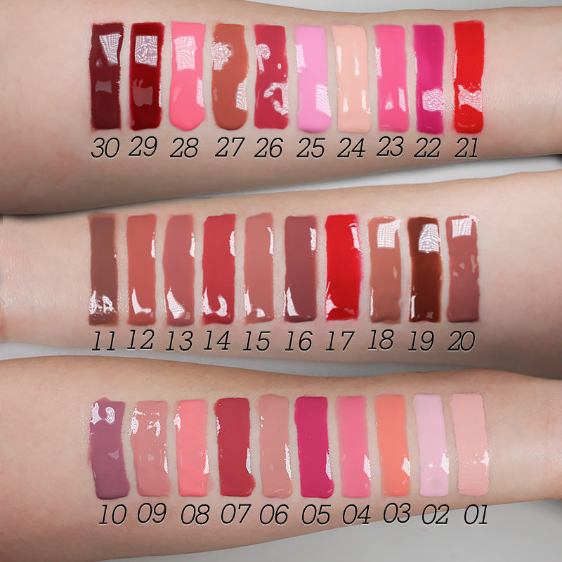 Small Batch Pearlescent Mirror Gloss Liquid Lip Glosses