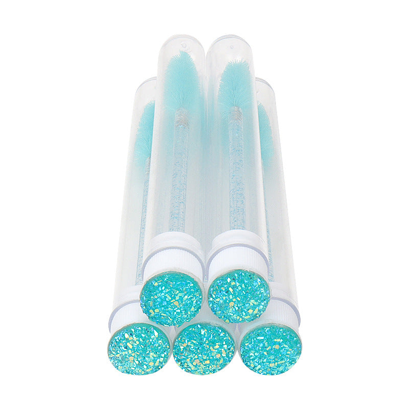 With Diamond Mascara Brush Disposable Crystal Makeup Brushes Accessories