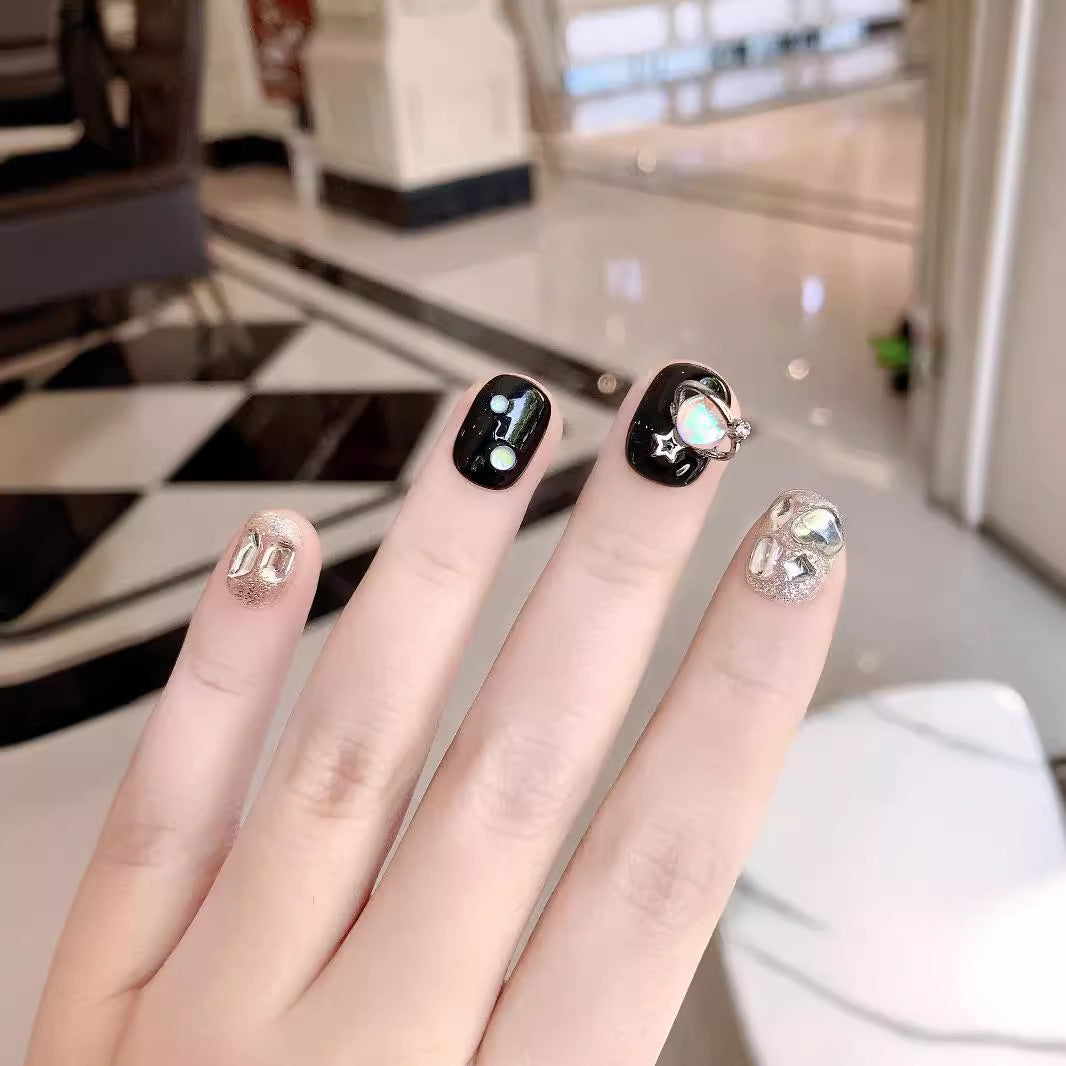 Affordable Luxury Style Handmade Wear Finished Special Nail Art