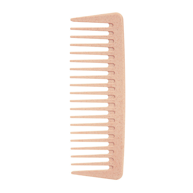 Brosses et peignes à cheveux épais et pratiques en paille de blé pour hommes