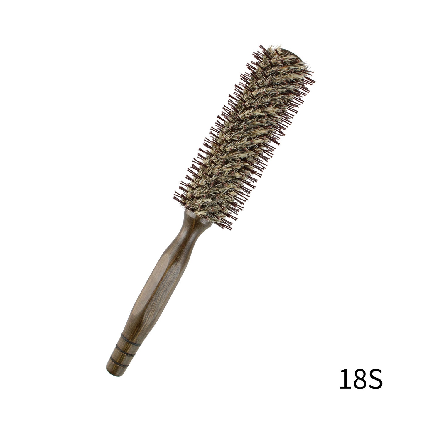 Brosses et peignes à cheveux en bois massif avec boucles intérieures