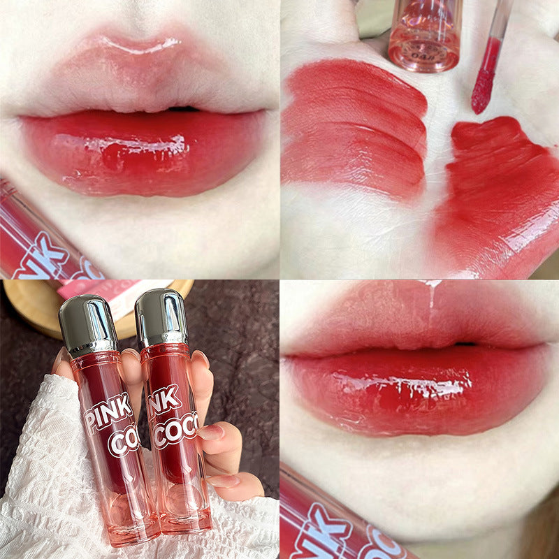 Water Light Lacquer Mirror Full Lips Lip Glosses