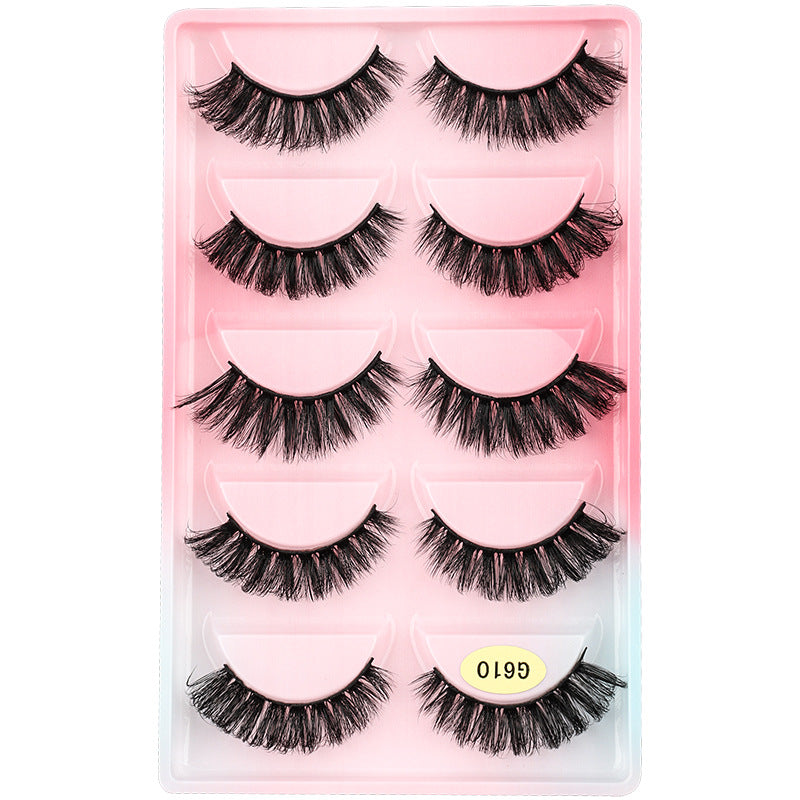 Blue Eyelashes Natural Thick Pairs Eyelash False Lashes