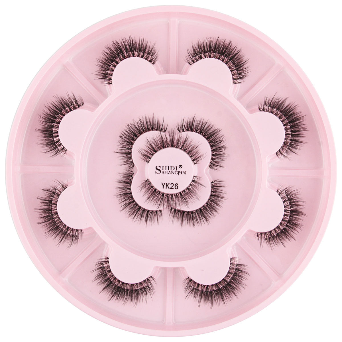 Natural Thick Exaggerated Sheer Root Tail False Lashes