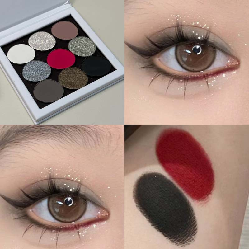 Shadow Plate Powder Fine Shimmer Matte Thin Glittering Crouching Eyeshadow