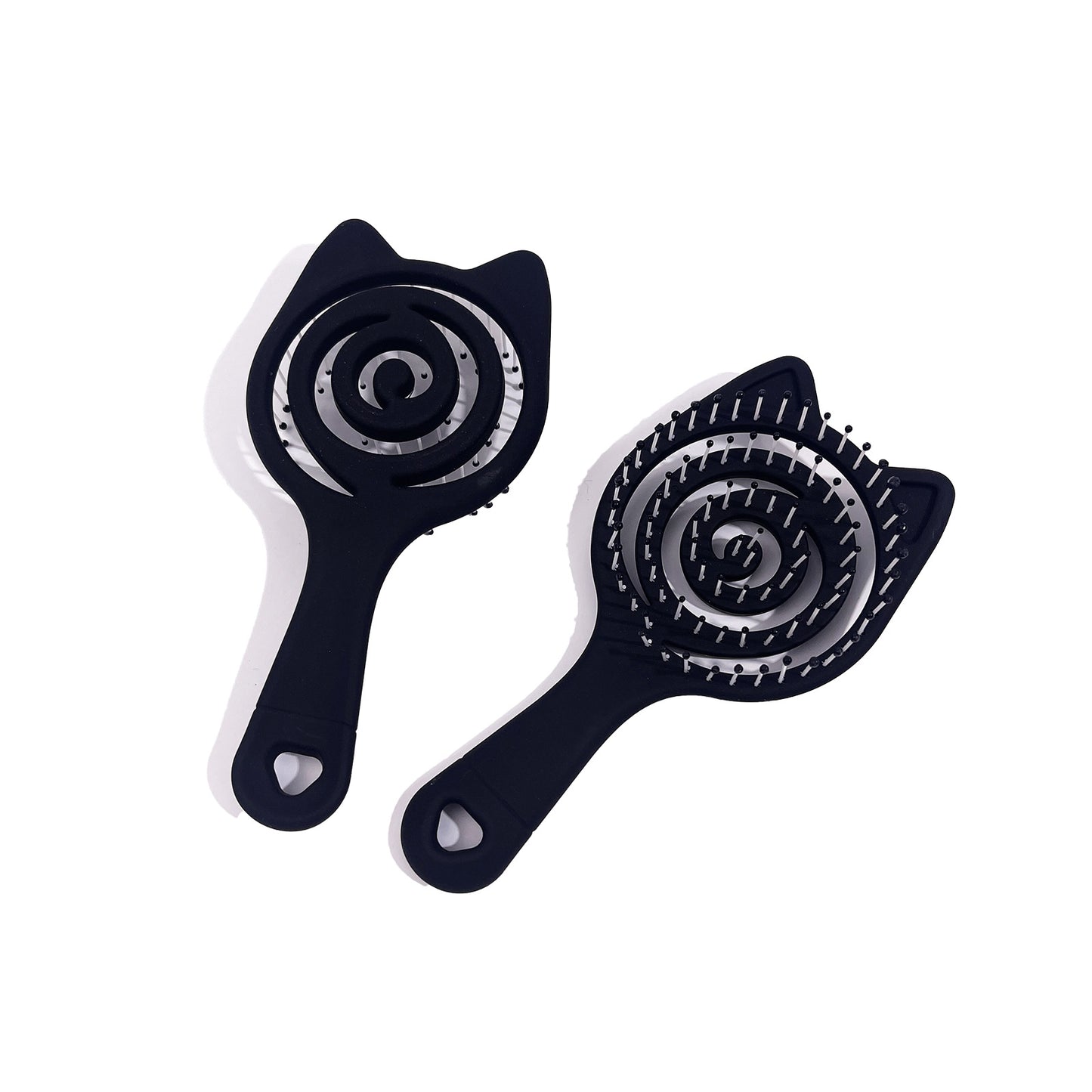 Brosses et peignes de massage du cuir chevelu portables simples et moelleux