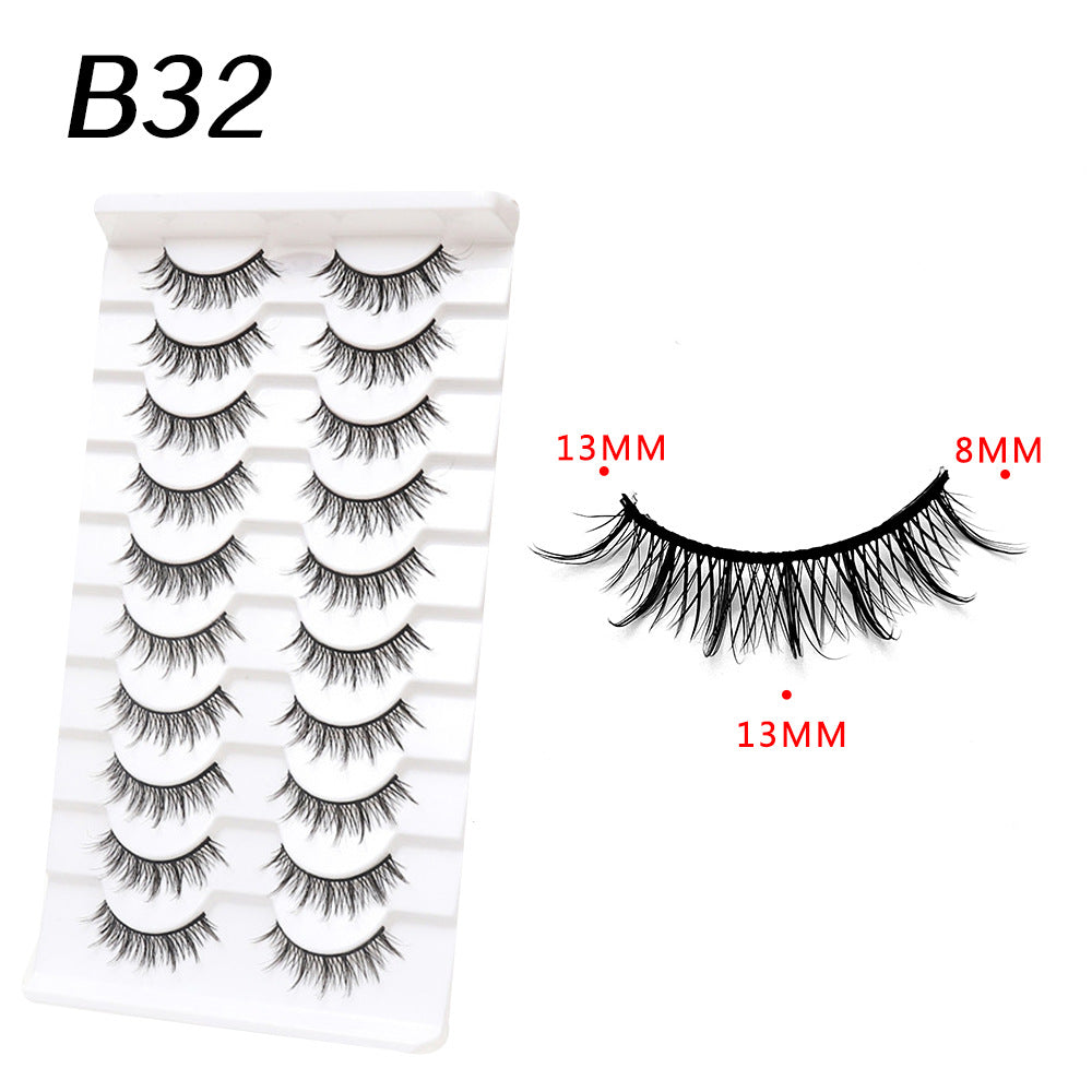 Of Little Devil Eyelashes Natural Hard False Lashes