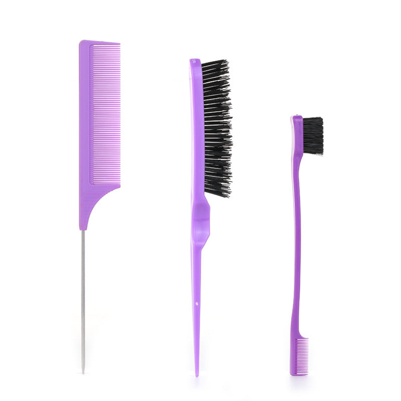 Costume trois pièces Highlight Tail Brosse à sourcils Brosses à cheveux et peignes