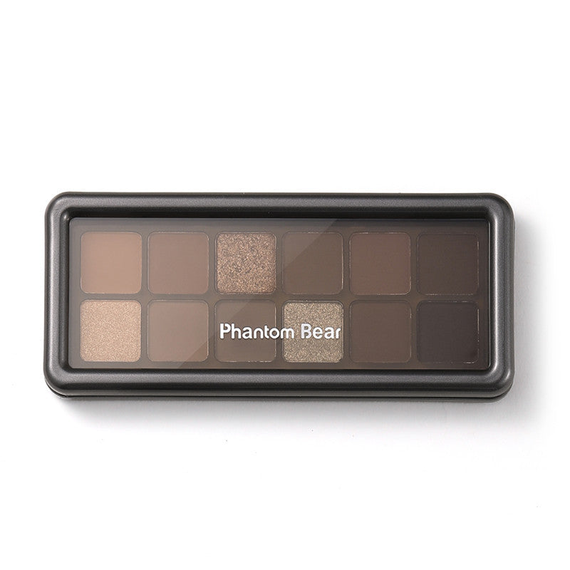 Plate Color Shadow Pearlescent Flash Matte Delicate Eyeshadow