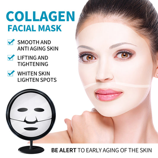 To Transparent Full Split Mask Collagen Face Care