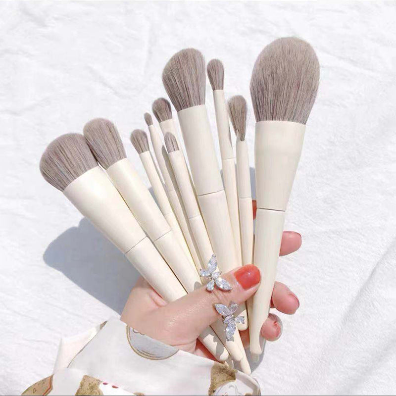 Suit Foundation Soft Fur Powder Concealer Blush Makeup Brushes Accessories