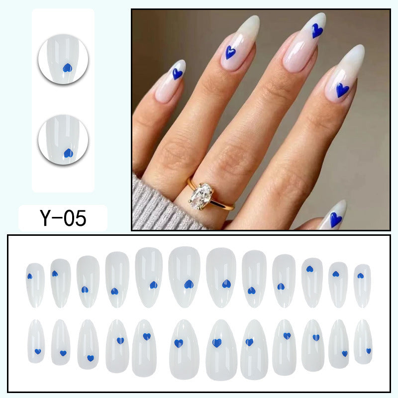 Fake Patch Wear Armor Finished Tip Nail Art