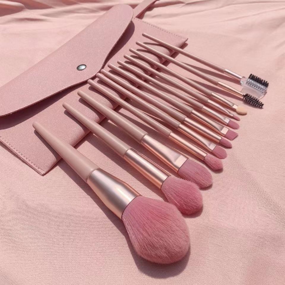 Soft Fiber Brush Nude Powder Beauty Makeup Brushes Accessories