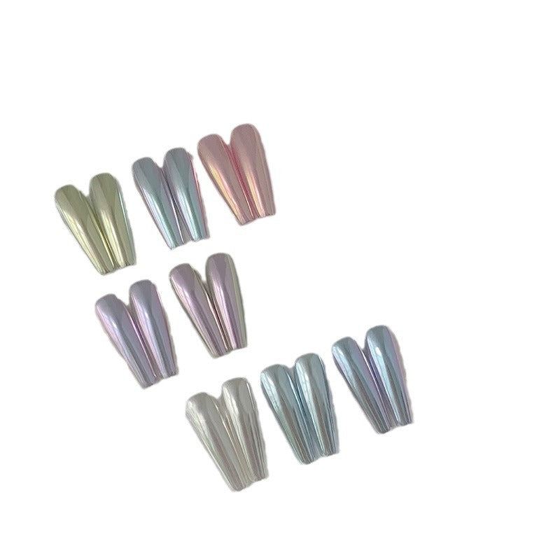 Poudre caméléon dégradée galvanoplastie miroir haute sensibilité Nail Art