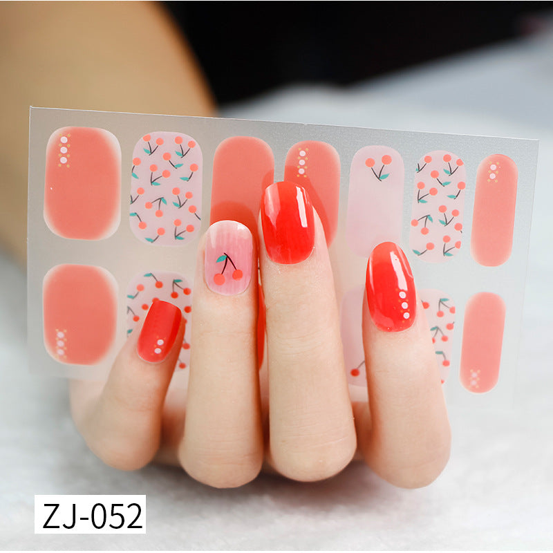 Gel Fresh Waterproof Durable Patch Removable Nail Stickers