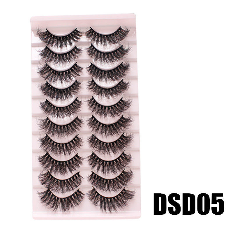 Explosion Style For Suit Thick Natural False Lashes