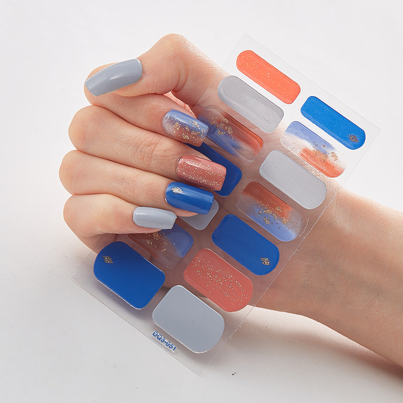 Source Technology Laser Gilding Full Priority Nail Stickers