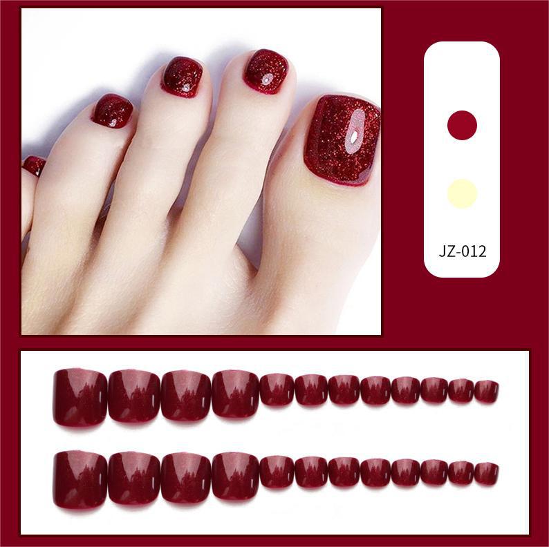 Portez un patch pour les pieds Beauty Piece amovible Nail Art