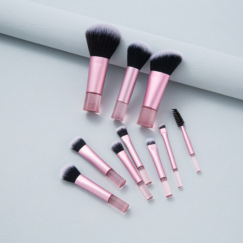 Mini Travel Portable Brush Suit Powder Makeup Brushes Accessories