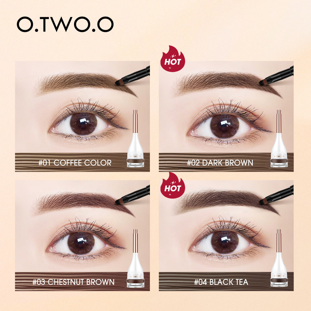 Crème pour les sourcils Mise en forme naturelle Pas facile Accessoires de maquillage pour les yeux