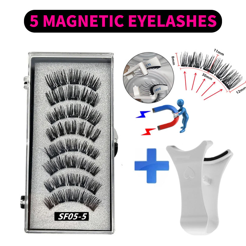 Series Magnetic Eyelashes Natural Simulation Curling False Lashes