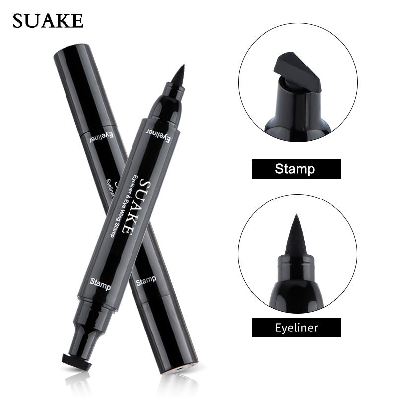 Eyeliner liquide à double tête tendance Seal Lazy Wing