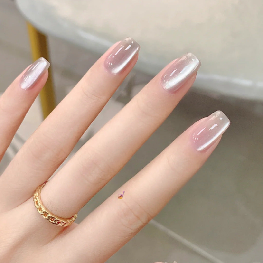 Transparent Micro Glass Bead Wear Armor White Nail Art