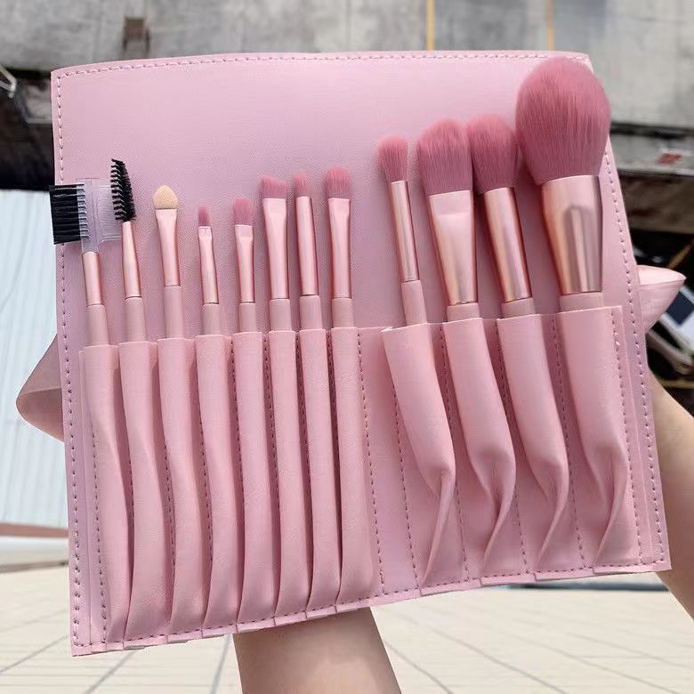 Soft Fiber Brush Nude Powder Beauty Makeup Brushes Accessories