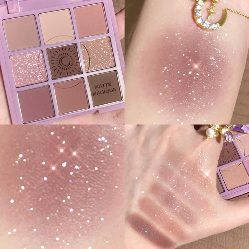 Plate Matte Shimmer Summer Milk Tea Eyeshadow