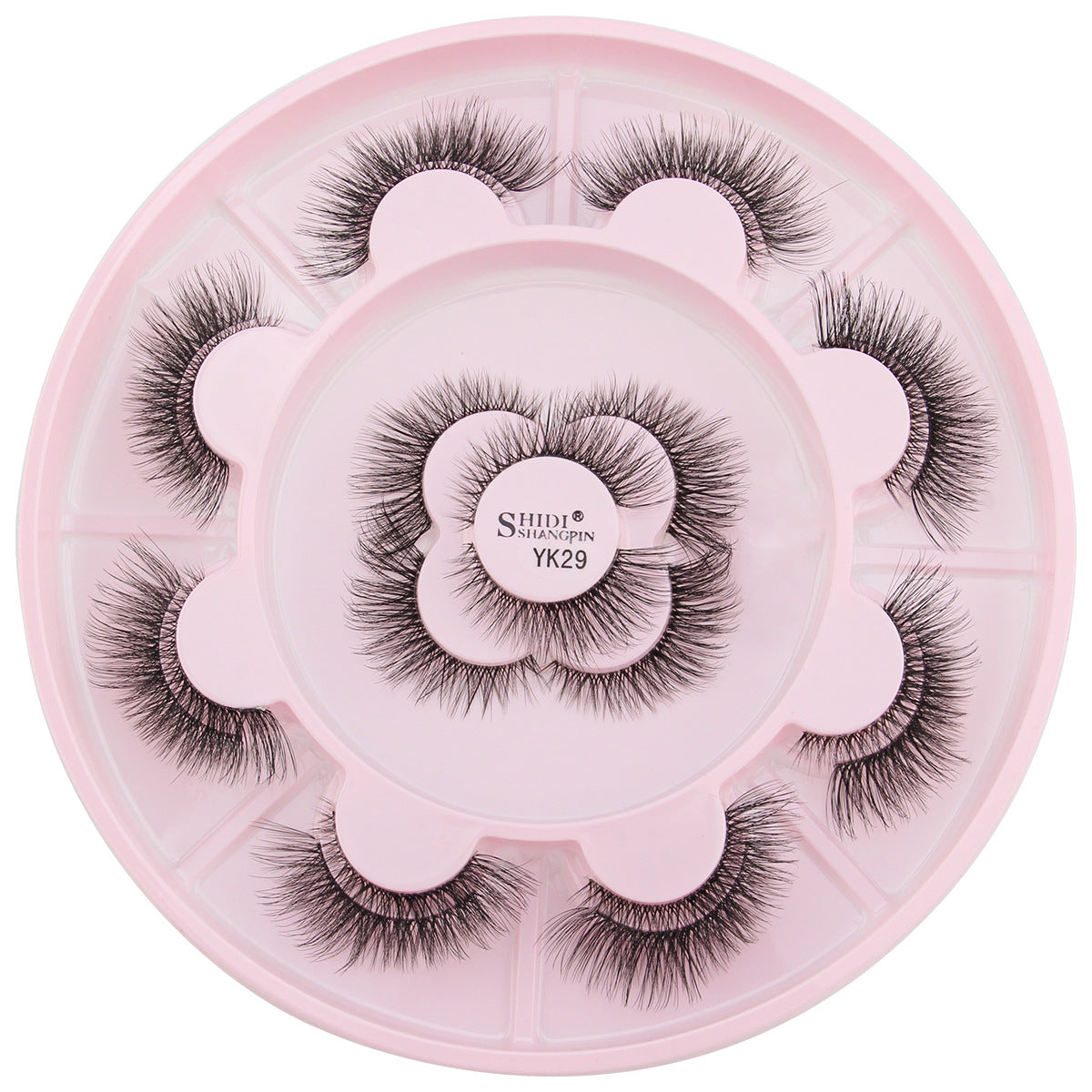 Natural Thick Exaggerated Sheer Root Tail False Lashes