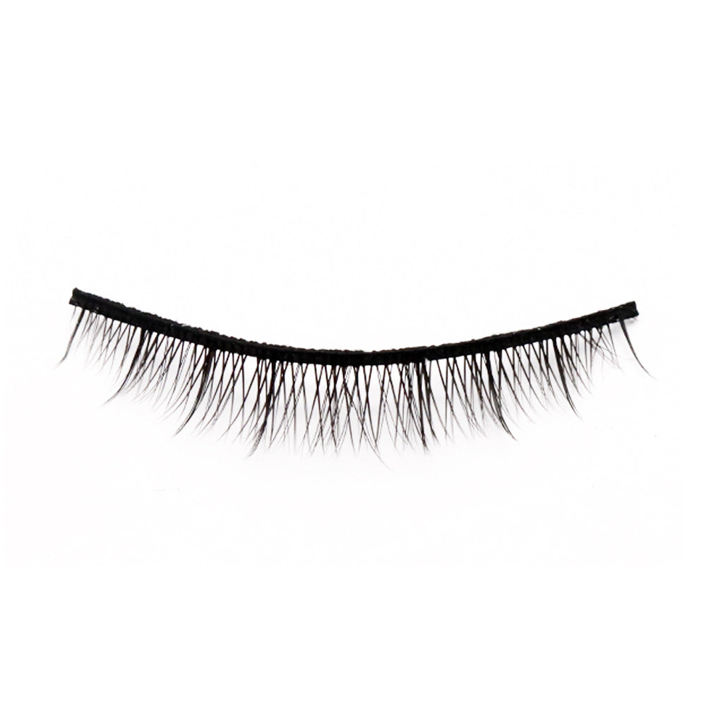 Cross Eyelashes No Nude Black Hard Stem Can False Lashes