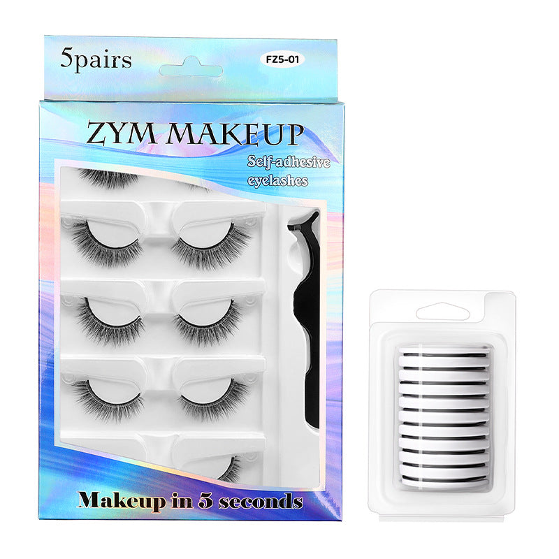 Glue Comfortable Soft Stem Self-adhesive Little False Lashes