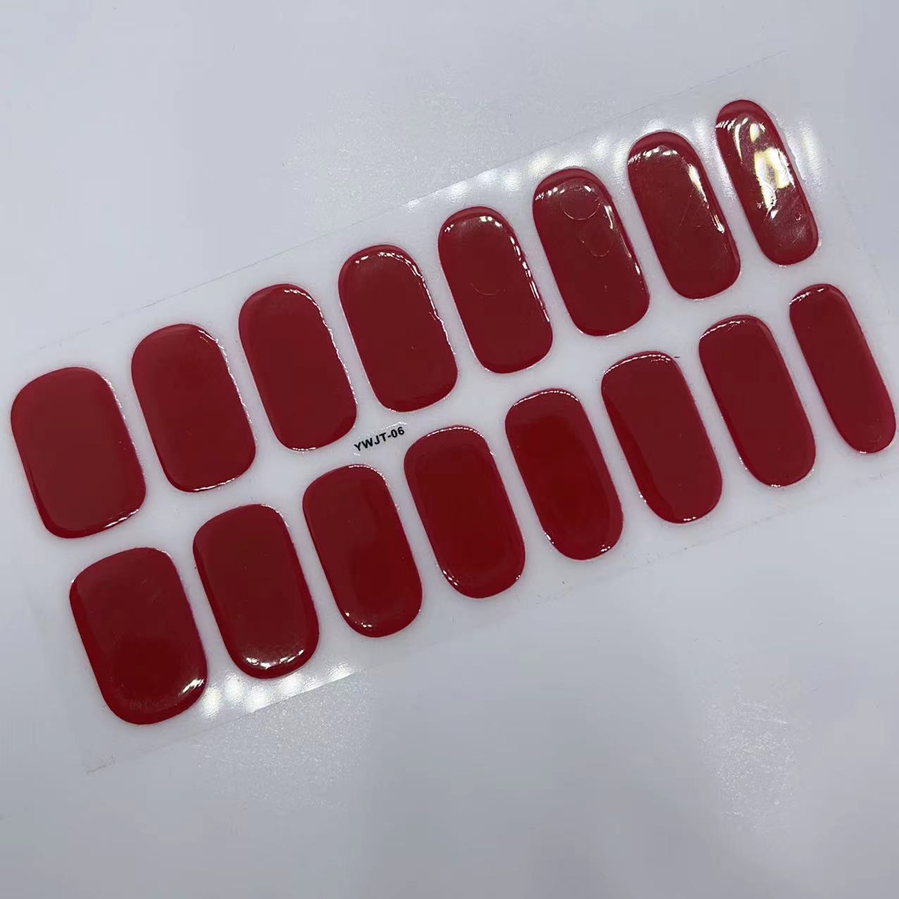 Hot Finger Gel Strong Waterproof Uv Nail Stickers