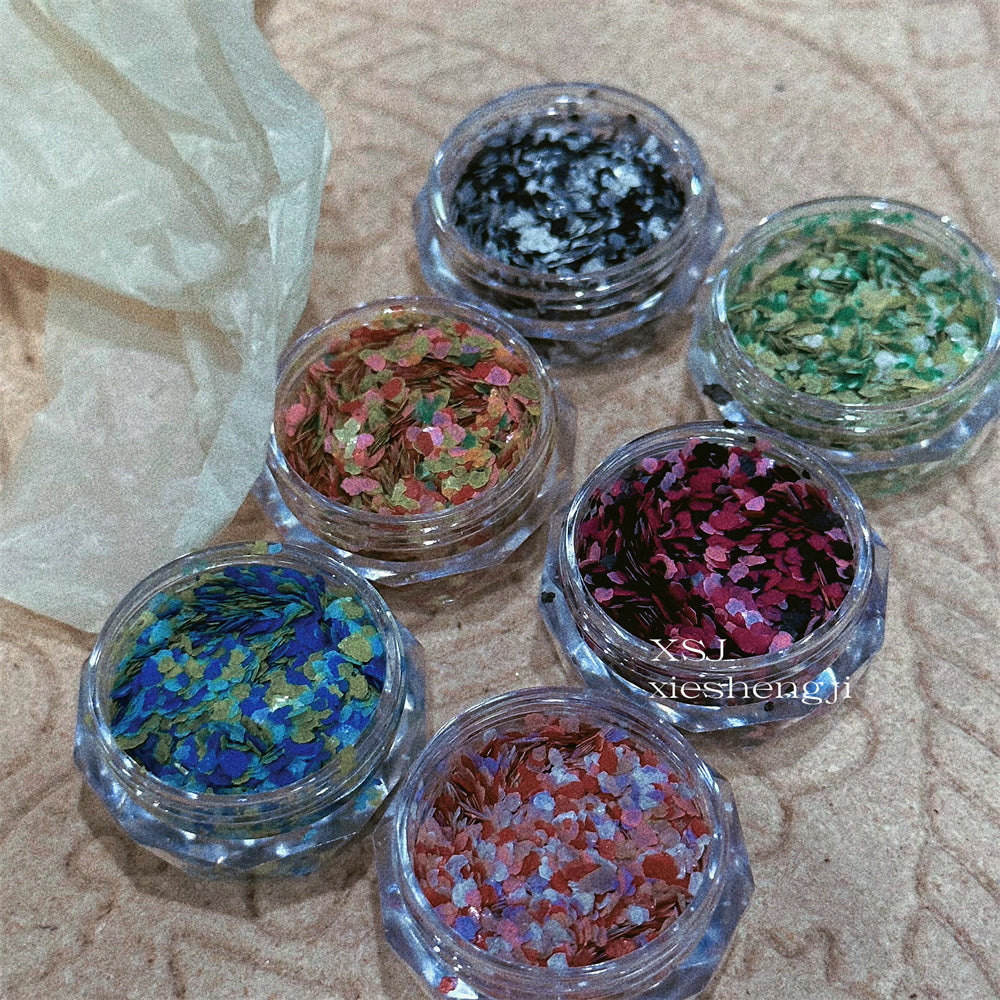 Ornament Mixed Mineral Fragments Mix Match Nail Care Nail Art