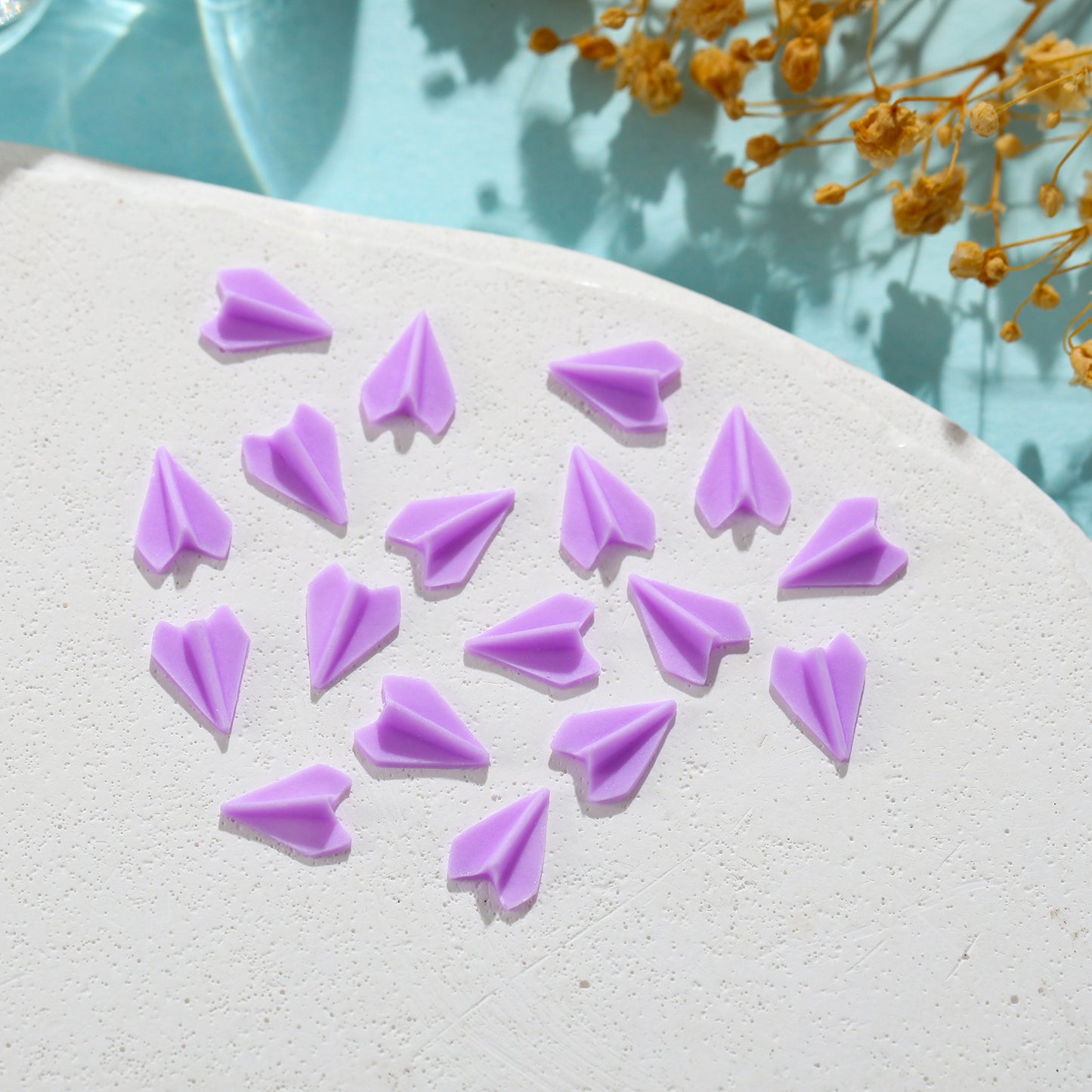 Three-dimensional Small Aircraft Ornament Resin Fingernail Nail Care Nail Art