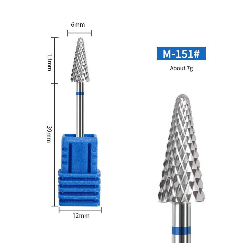 Hard Tungsten Steel Grinding Head Quick Removal Nail Art