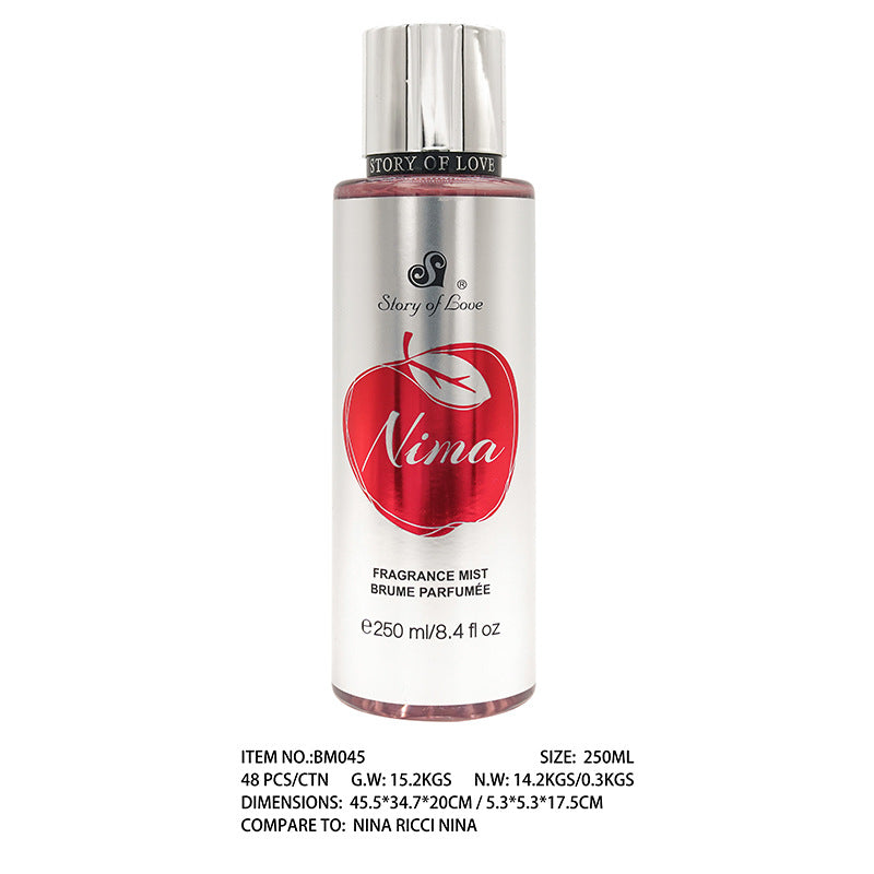 Men's Popular Victoria Perfume Body Spray Lasting Women's Fragrances