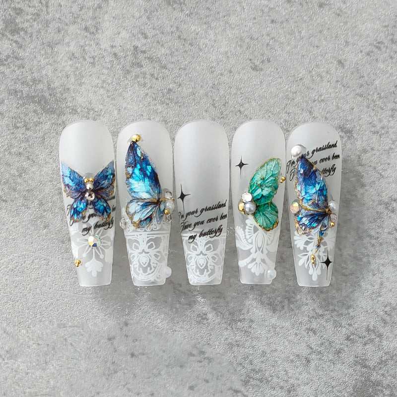 Three-dimensional Adhesive Affordable Luxury Style Ornament Nail Stickers