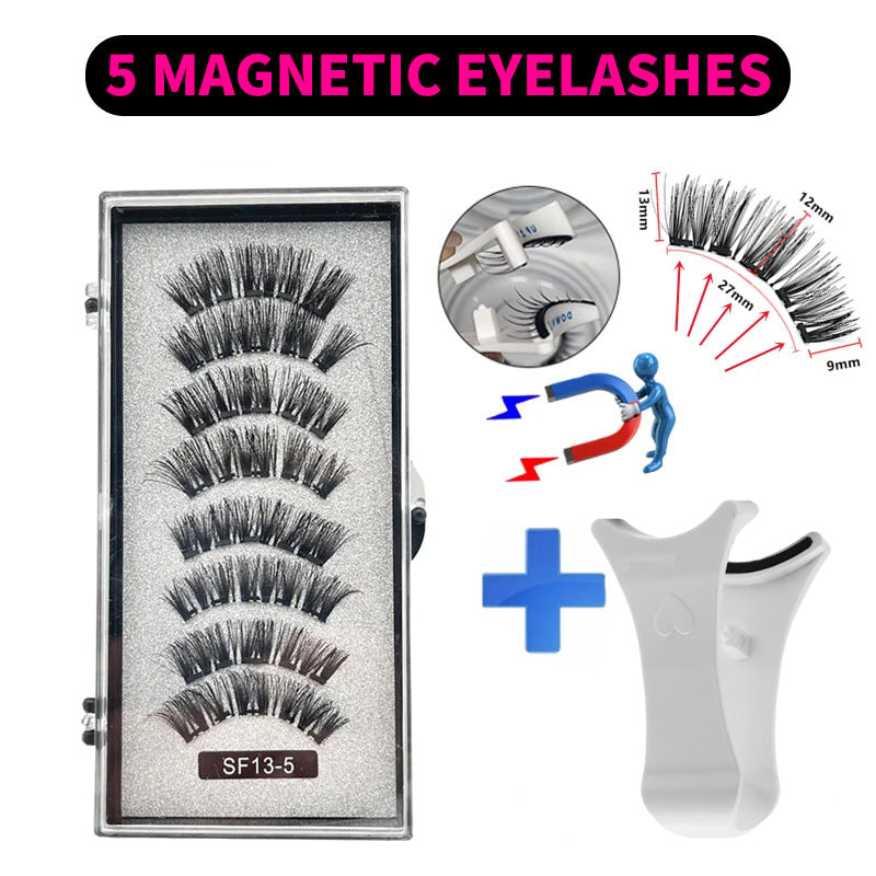 Series Magnetic Eyelashes Natural Simulation Curling False Lashes