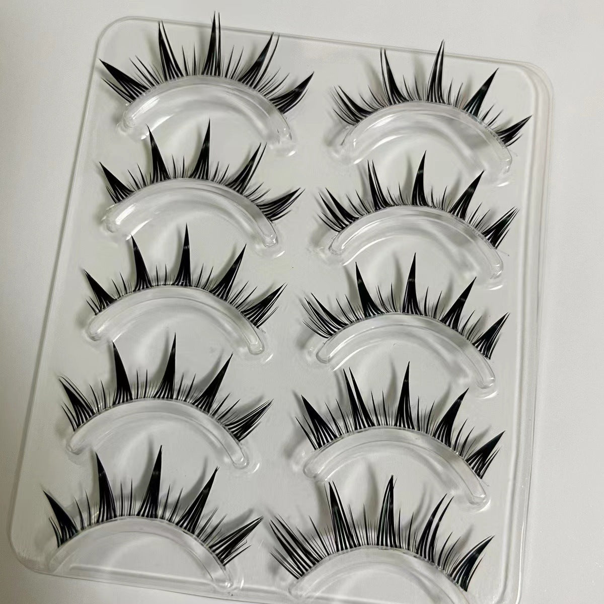 Pointed Tail Eyelashes Natural Cartoon Thick Whole False Lashes