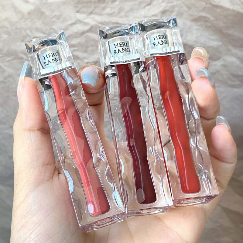 Crystal Mirror Light Lacquer Moisturizing Long Lasting Color Rendering Lip Glosses