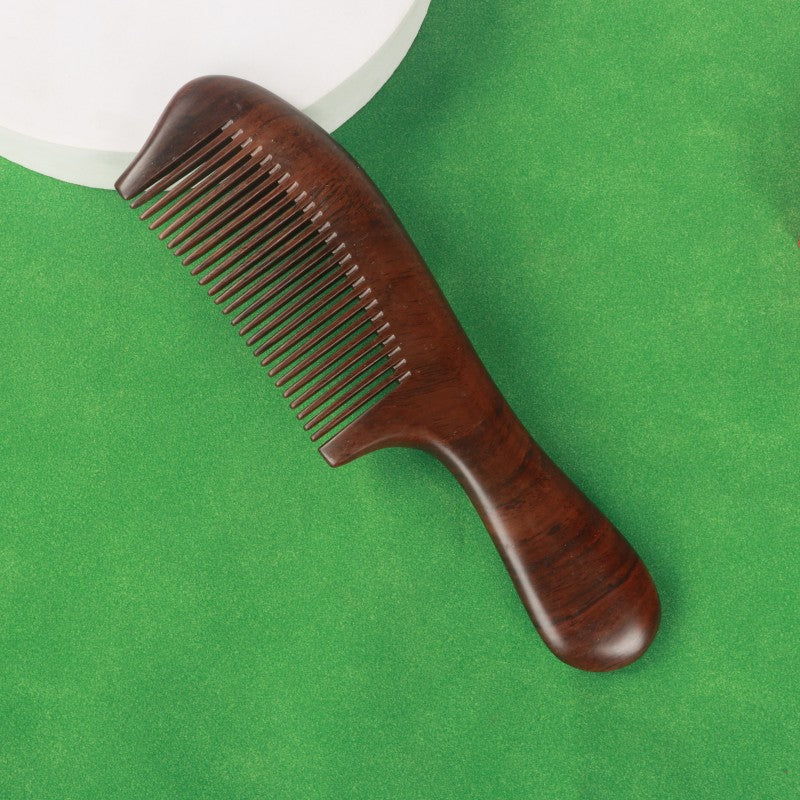 Brosse à cheveux en ébène cm pour modelage de coiffure, manche en boule, brosses et peignes pour cheveux fins