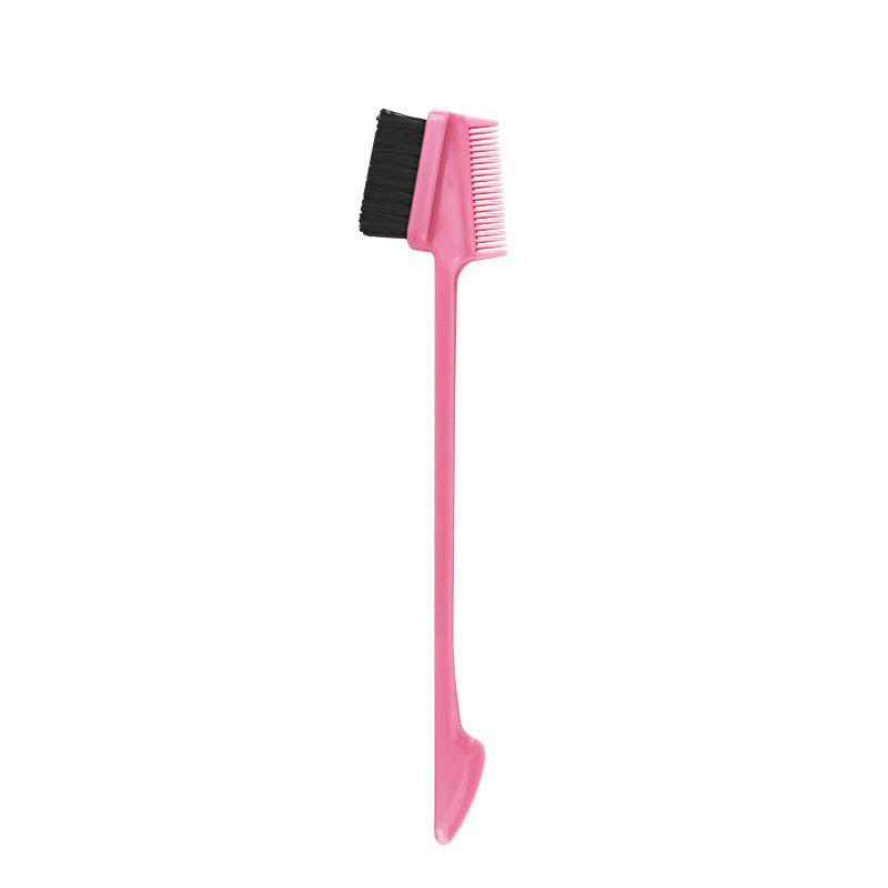 Brosse à sourcils à double extrémité pour coupe cassée Accessoires de maquillage