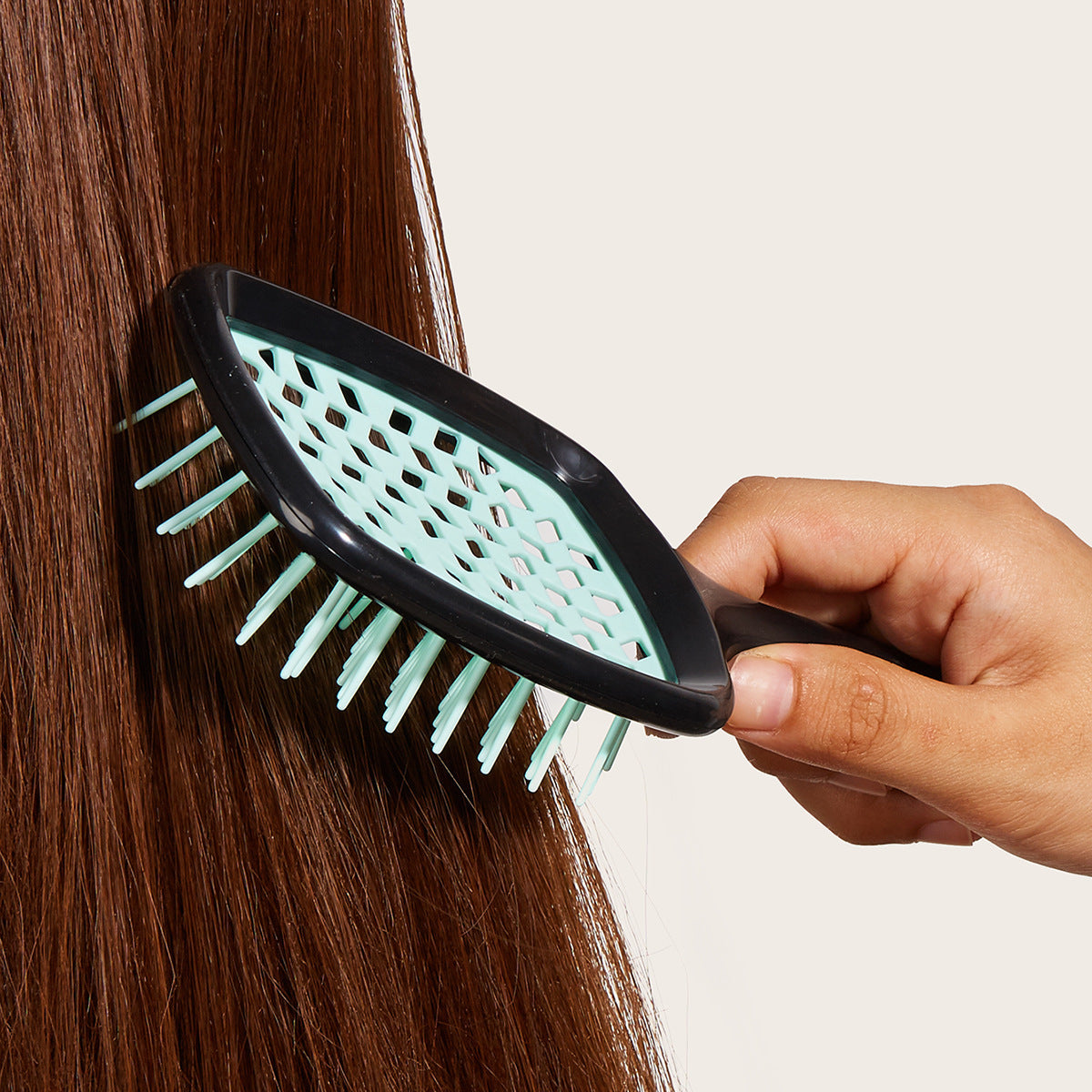 Massage Salon Hairdressing Honeycomb Hole Tangle Hair Brushes & Combs