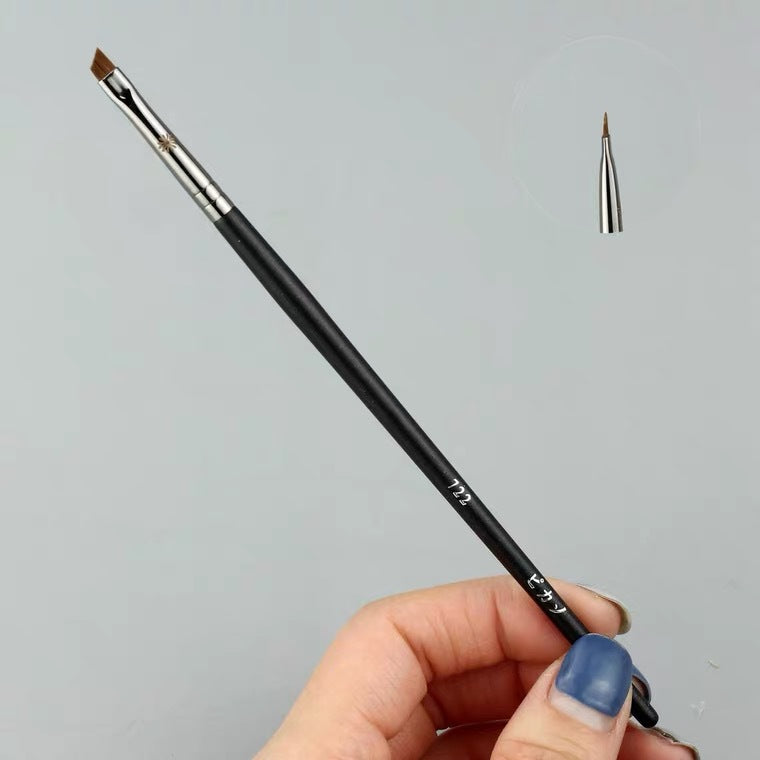 Pico Flat Head Oblique Shadow Detail Makeup Brushes Accessories