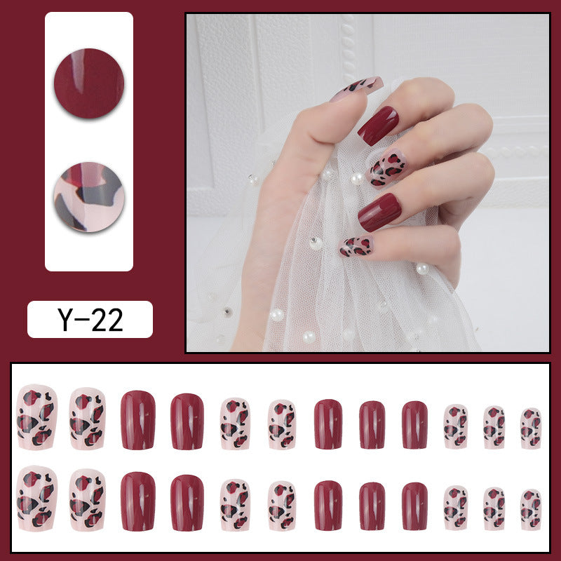 Fake Patch Wear Armor Finished Tip Nail Art