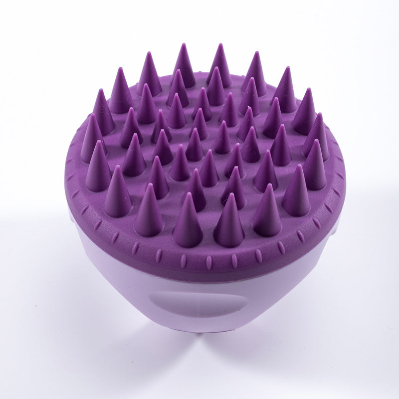 Silicone Massage Shampoo Brush Scalp Cleaning Makeup Accessories