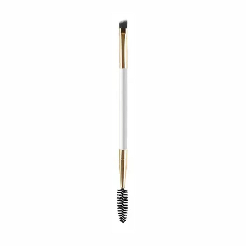 Pinceau à sourcils à double tête An Cai Na, brosse à mascara en spirale biseautée, accessoires de maquillage