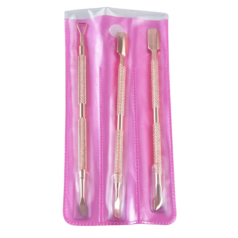 Push Dead Skin Double-headed Fake Taking Plane Nail Tool Set